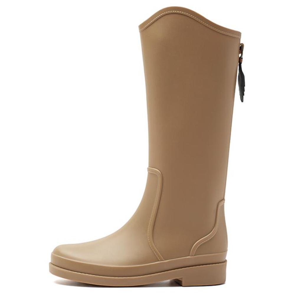 AGSDON PVC Waterproof Slip Resistant Waterproof And Slip Resistant Rain Boots Women"s