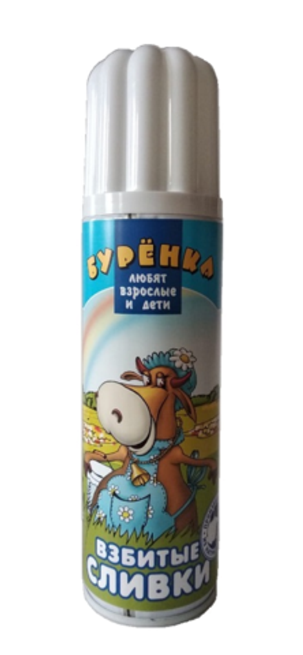 Взбитые сливки "Буренка" 250г. Германия