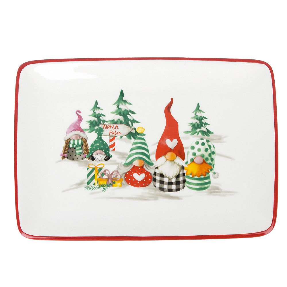 Блюдо " " 25х18см (керамика) (подарочная упаковка)