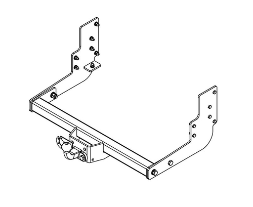 Фаркоп на ГАЗ NEXT A22R22, A22R32 (Удлиненная) (2013-) (без электрики, паспорт/сертификат в комплекте) Автос.GAZ-12