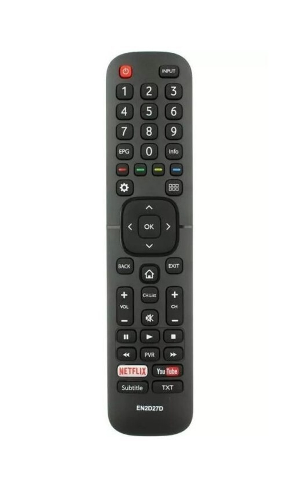 Пульт EN2D27D для телевизоров Hisense и DEXP