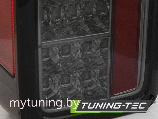 Задние фонари для Jeep Wrangler JK (07-18) LED темные