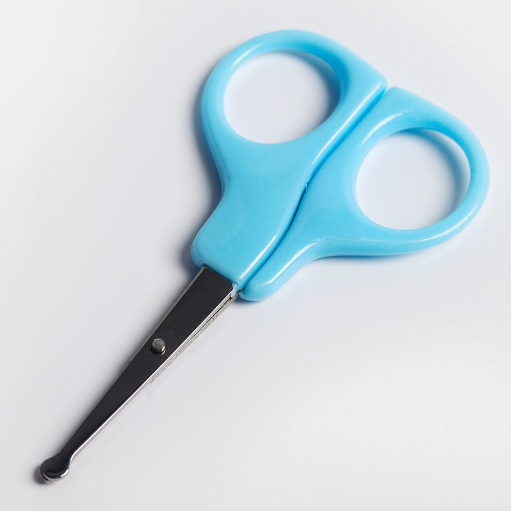 Ножницы детские безопасные, от 0 мес., цвета МИКС 553316