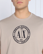 футболка Armani Exchange - бежевый(6LZTLE ZJGAZ)