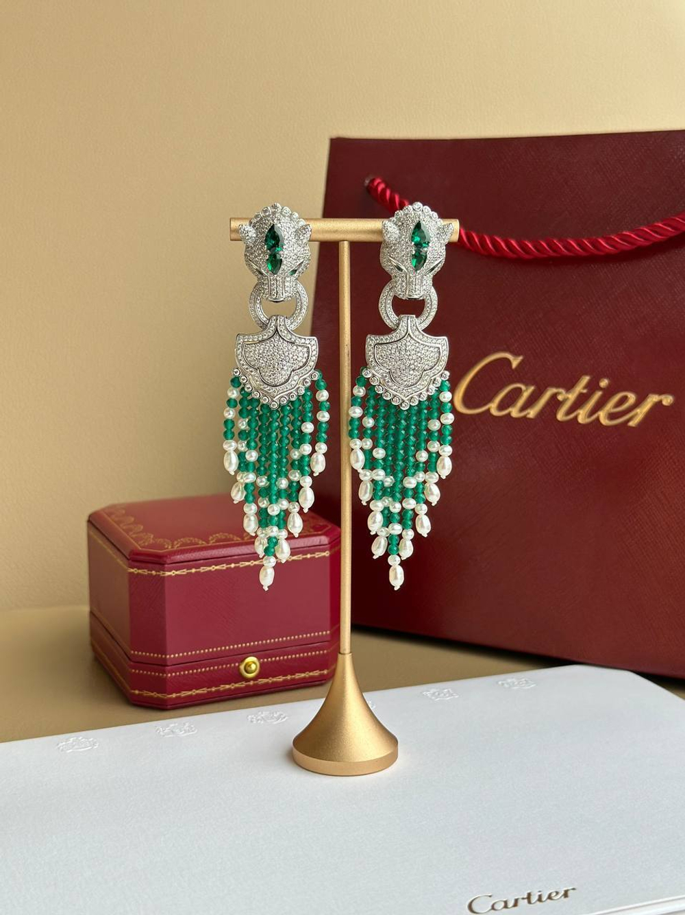 Серьги Cartier
