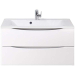 Тумба под раковину BelBagno Marino 80 MARINO-800-2C-SO-BL-P подвесная Bianco Lucido