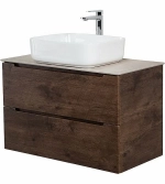 Тумба с раковиной и столешницей BelBagno ETNA H60 2C 90 Rovere Moro