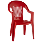 Кресло пластиковое Фламинго арт.ФЛ-МТ005 (красное)