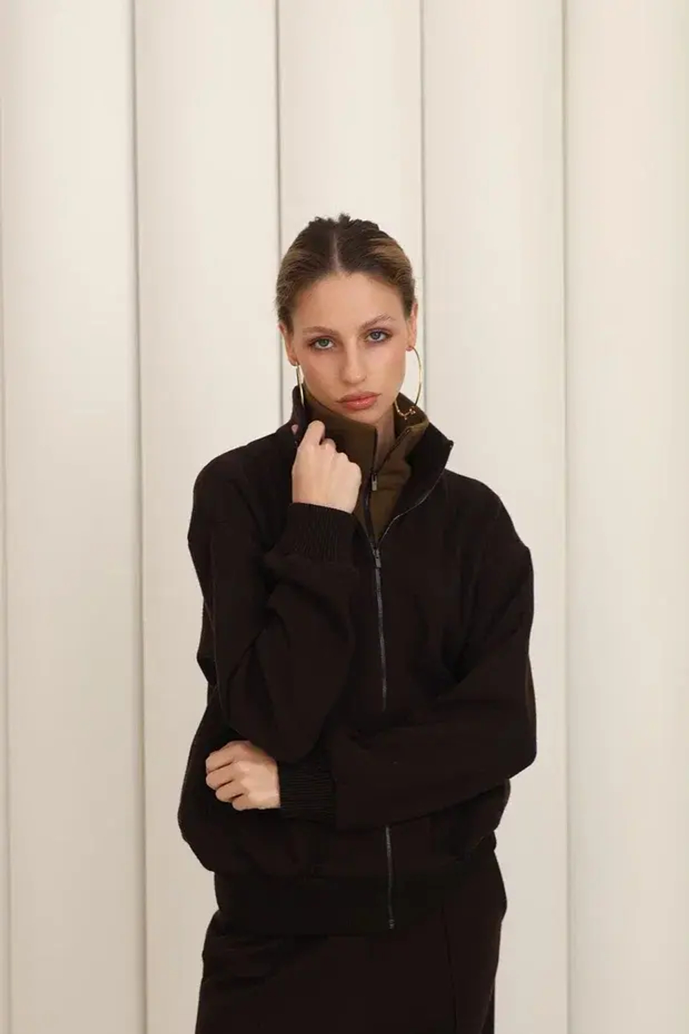 Костюм спортивный из шерсти с добавлением кашемира