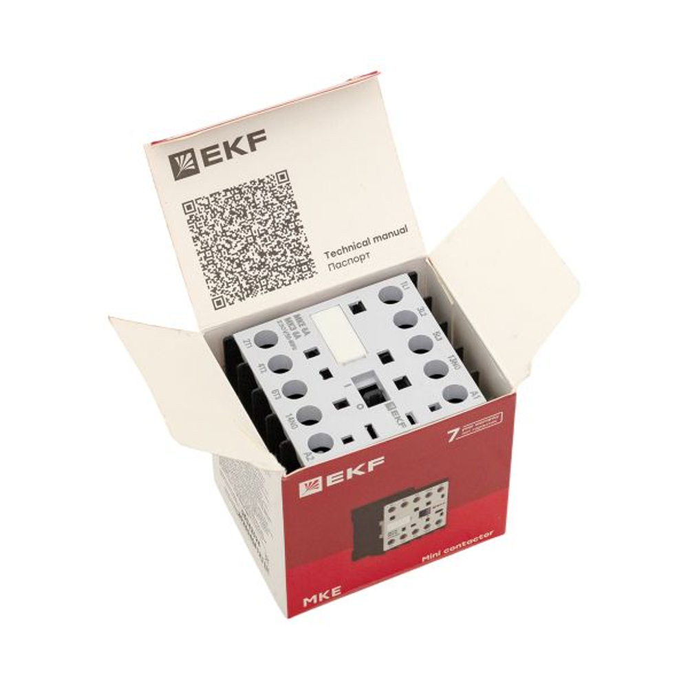 Миниконтактор МКЭ 6А 230В 1NO EKF PROxima