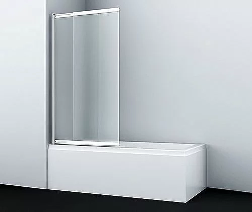 Шторка для ванной WasserKRAFT Main 41S02 Matt glass 100x140