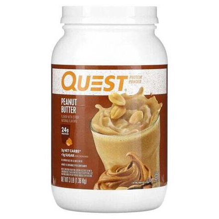 Сывороточный протеин Quest Nutrition, Протеиновый порошок, арахисовая паста, 1,36 кг (3 фунта)