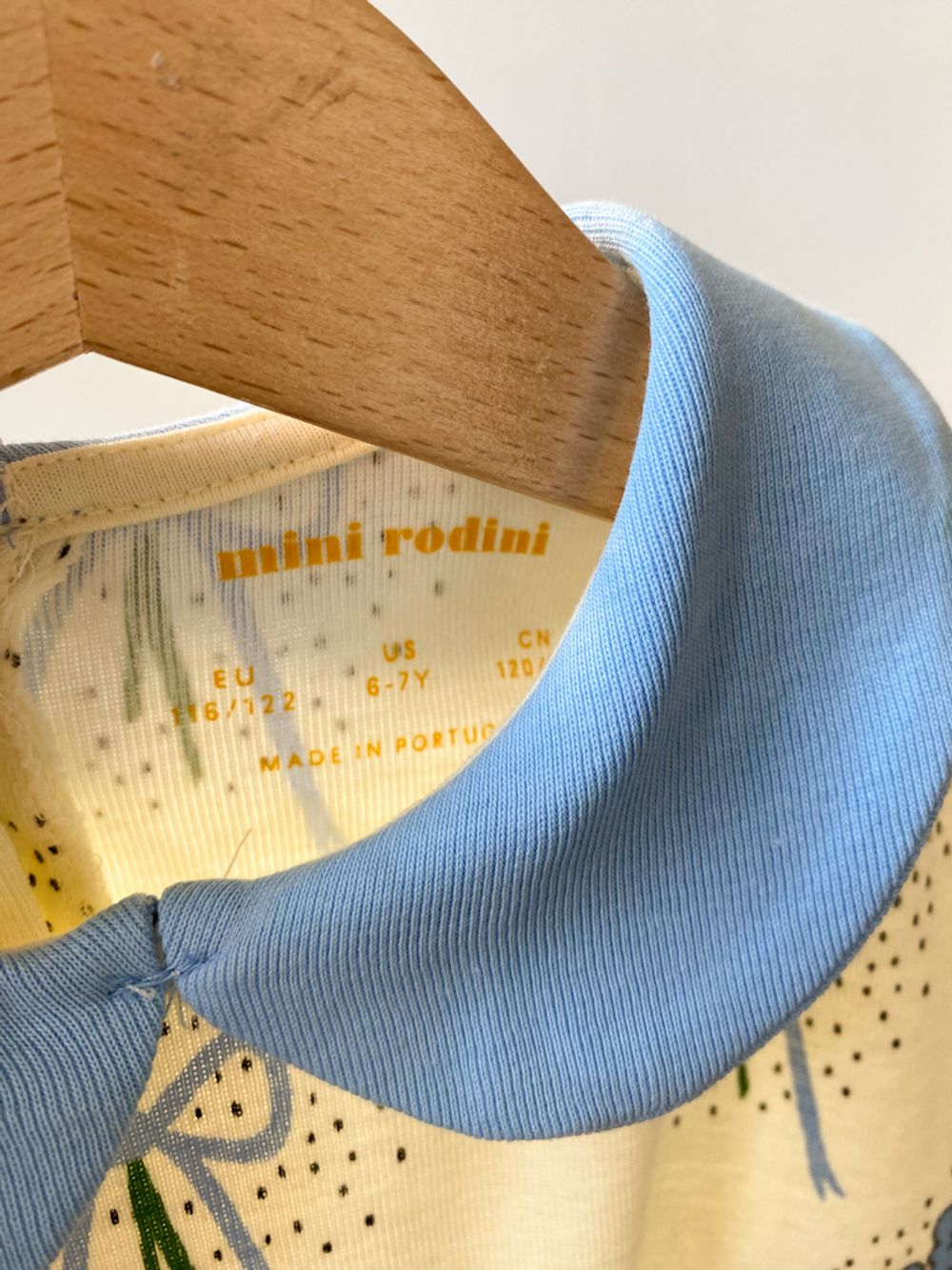 Хлопковое платье Mini Rodini, 122