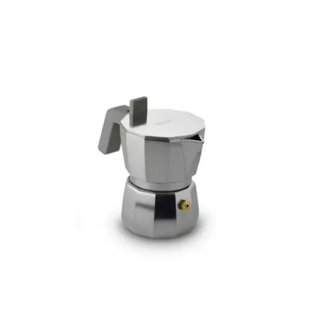 Alessi - Алюминиевая Турка кофеварка  под давлением Moka на 1 чашку. / артикул   DC06/1  / GTIN 8003299434978