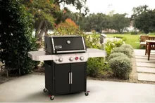 Газовый гриль Weber Genesis E-335, 5 горелок, чёрный