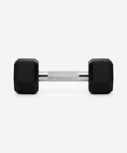 Гантель гексагональная DB-301PRO 5 кг, обрезиненная, черный