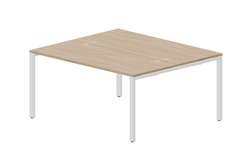 Составной стол Strike на 2 рабочих места 1580х1366х750мм (4 громмета)