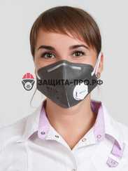 Респиратор Wall 95СHК, FFP2, c клапаном