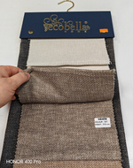 Портьерная ткань "рогожка" dimout Ecobella арт. Nehir (высота 310 см, Турция)