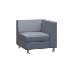 Prime Секция с подлокотником одноместная левая PR.SP-1 (L) Oregon 17 750х770х720