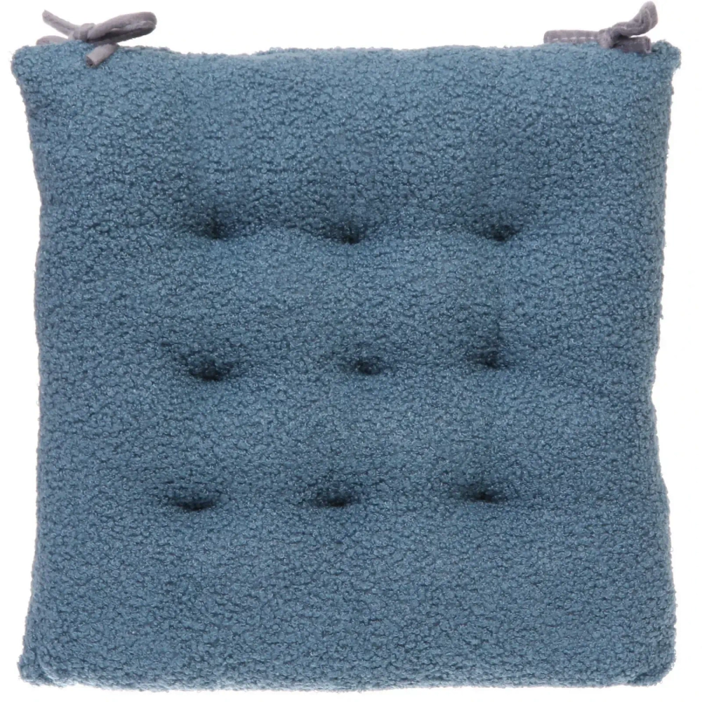 Сидушка на стул «SOFT» 40*40 см, цвет синий