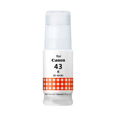 Контейнер с чернилами CANON GI-43 R красный, 60 мл