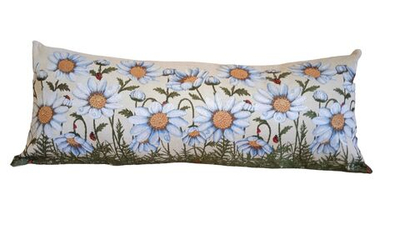 Декоративный гобеленовый чехол Ромашки 34х87