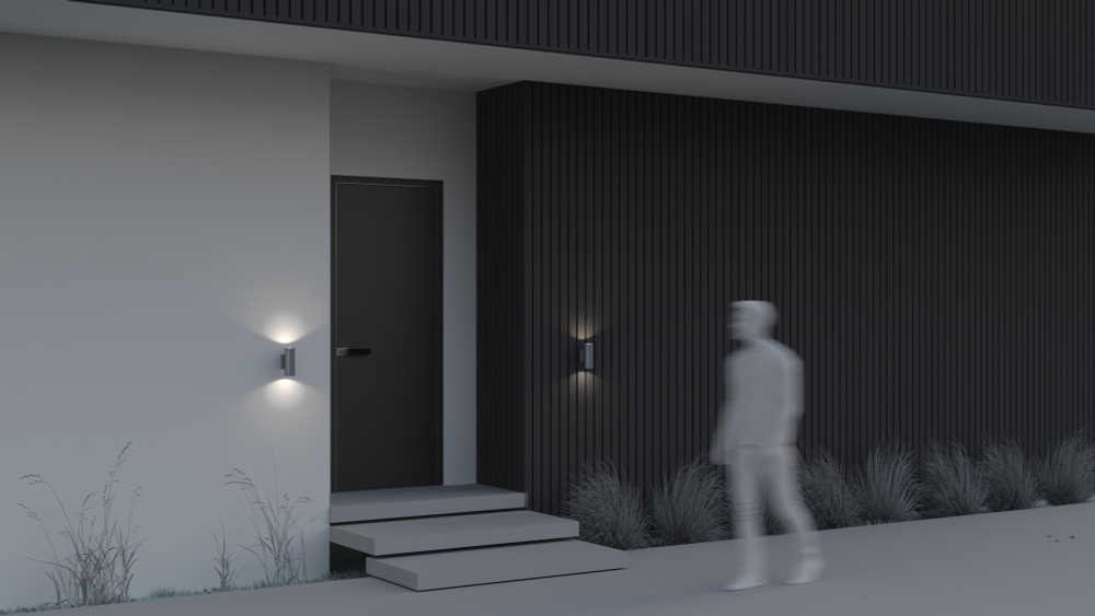 Уличный настенный светильник Outdoor O574WL-02GR