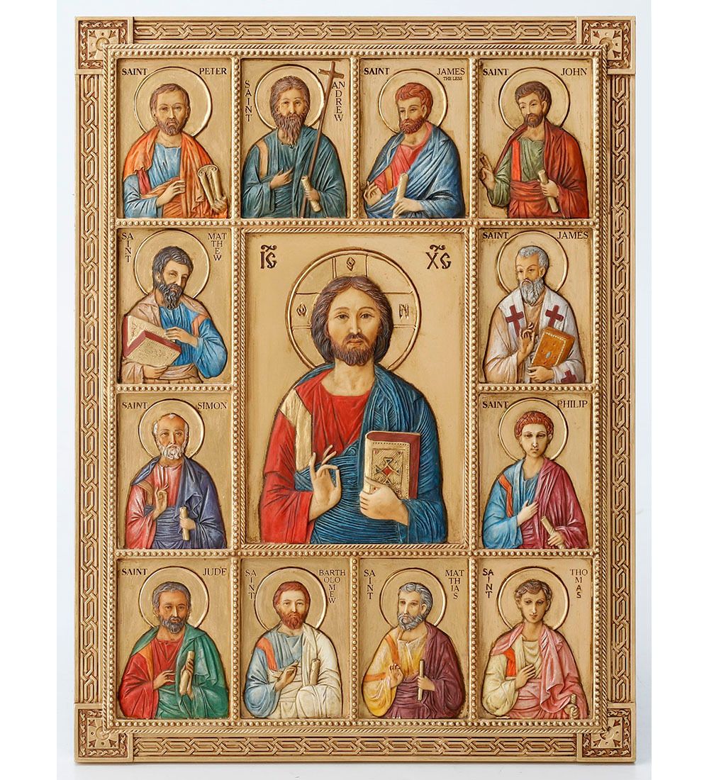 Veronese WS-1118/ 3 Панно «Иисус и двенадцать апостолов»