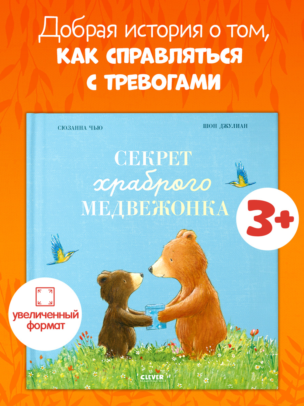 Книжки-картинки. Секрет храброго медвежонка