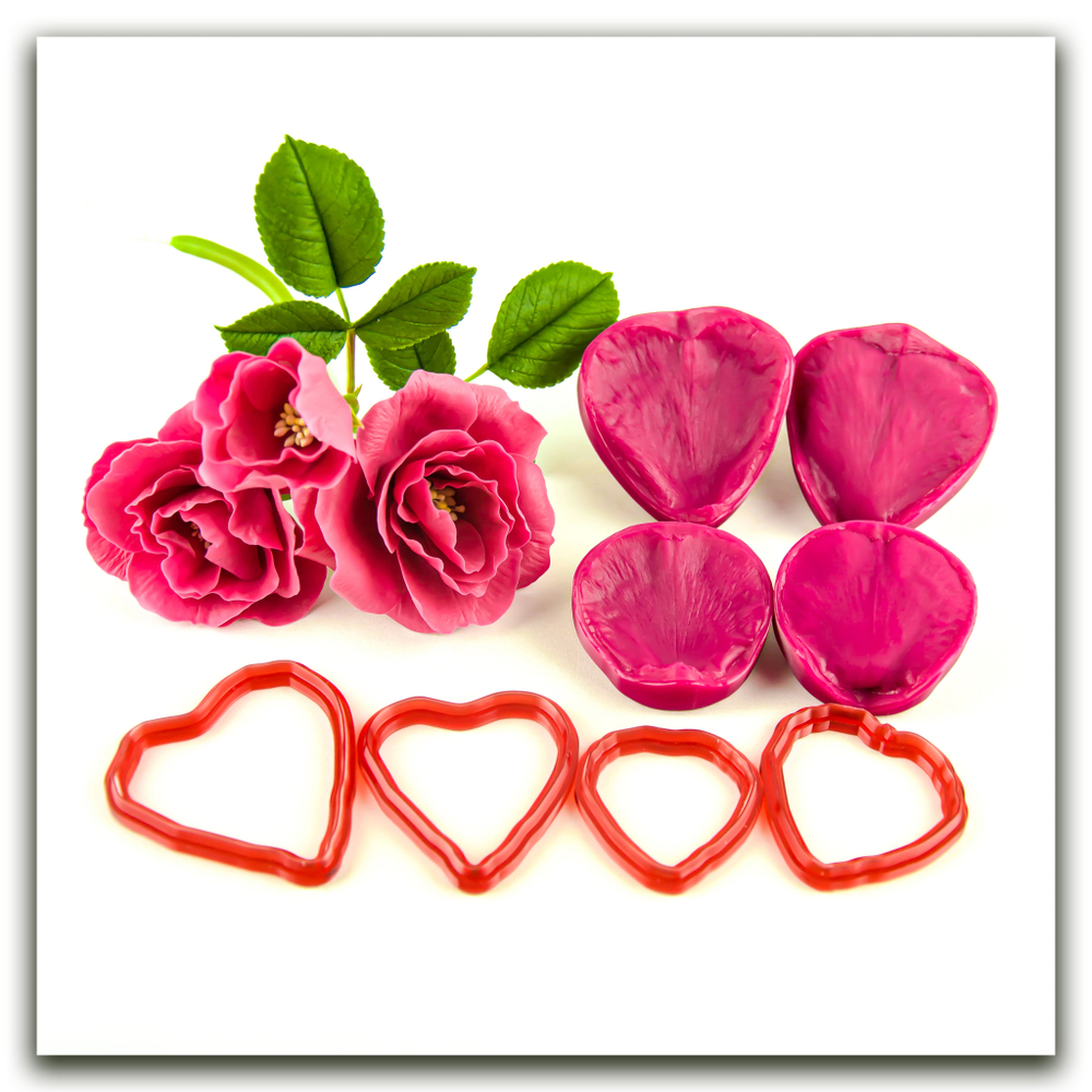 Лепестки шиповника. Набор 1