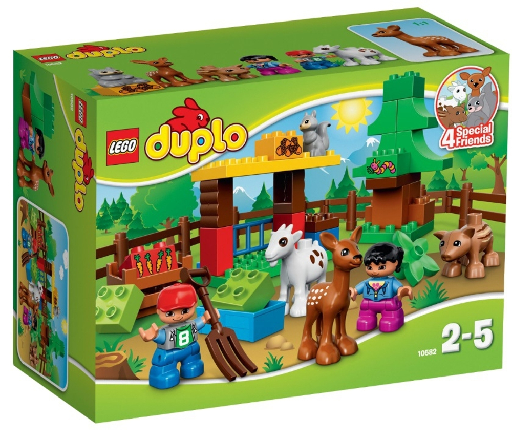 LEGO Duplo: Лесные животные 10582 — Forest animals — Лего Дупло
