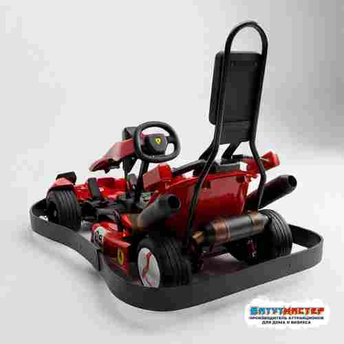 Бамперная электромашинка «Красный Карт» для автодрома, для ТРЦ и парков