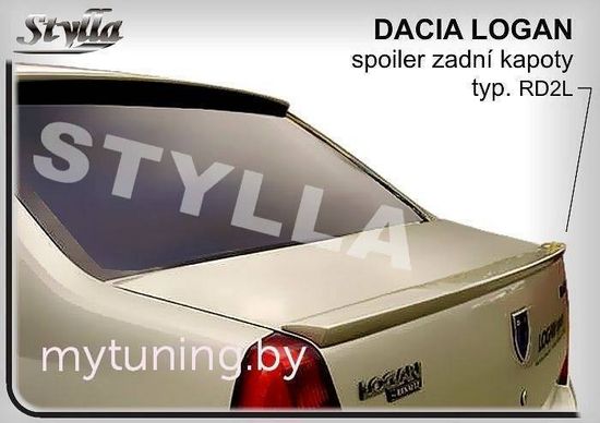 Лип-спойлер для Renault Logan