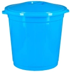 Бак 35л с крышкой (Слоновая кость)