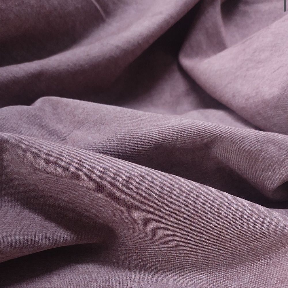 Варёный хлопок "Коричнево-красный"