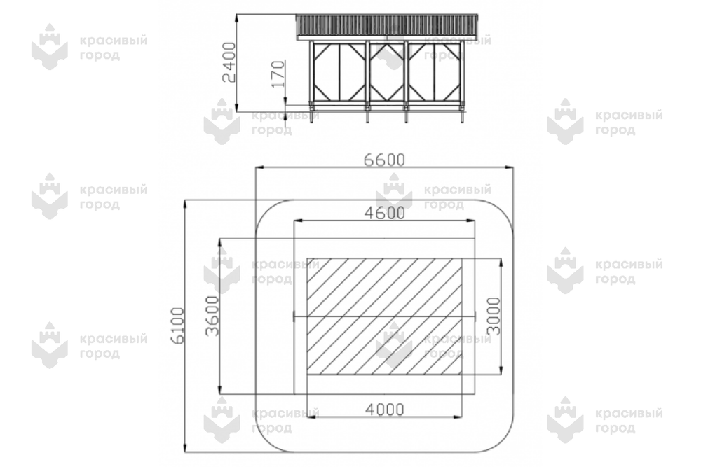 Навес тип 6.10