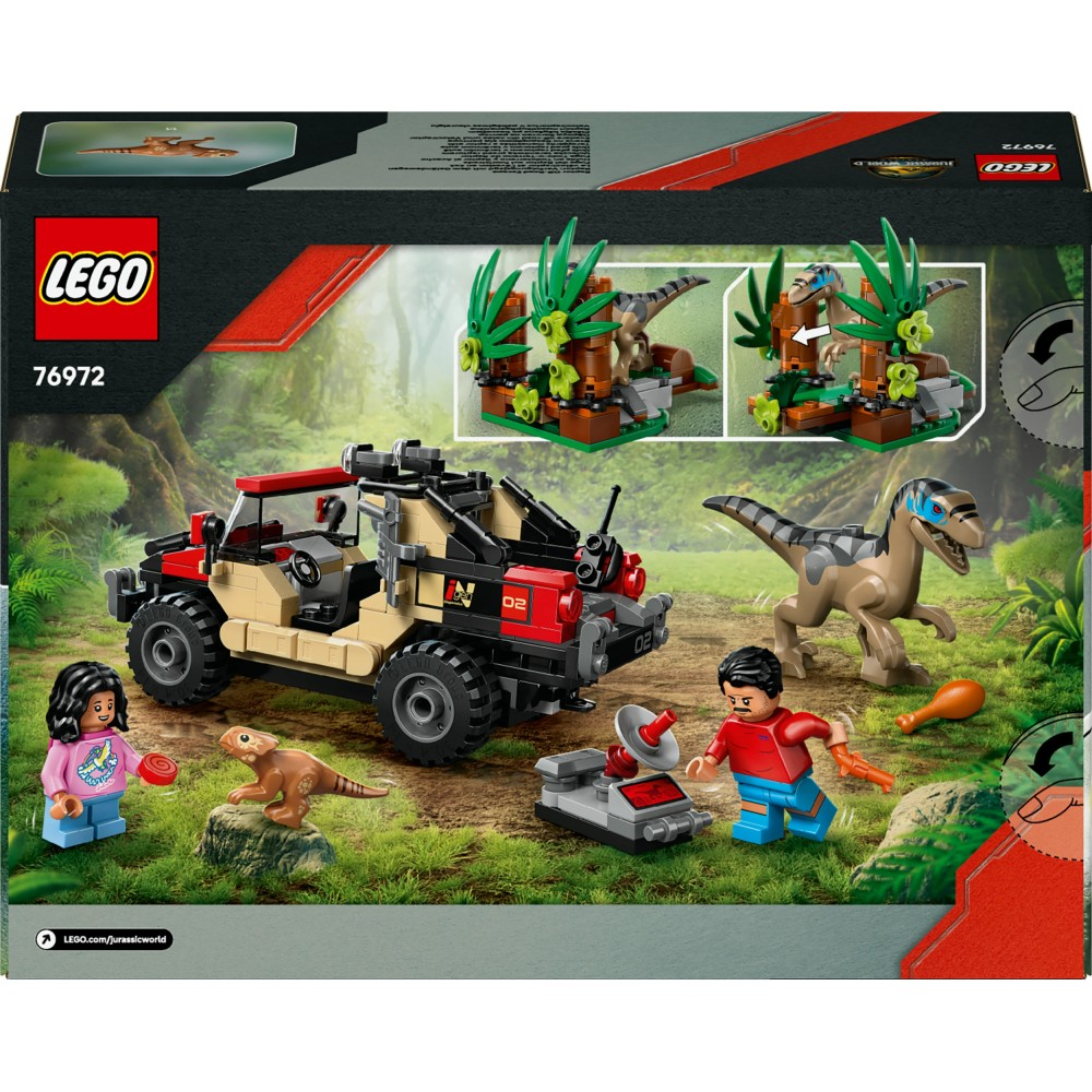 LEGO Jurassic World - Побег на внедорожнике от раптора 76972