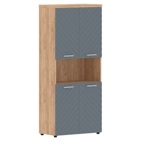 Шкаф с комплектами малых дверей и топом TLHC 85.4  854х452х1968 TORR LUX