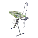 Доска гладильная 122х40 см, подст д/ут, рукав, розет, полк д/бел, удл 2.2 м, Nika, Н9, в асс