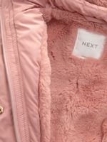 Куртка утепленная с капюшоном для девочки Next Q81-815, Розовый