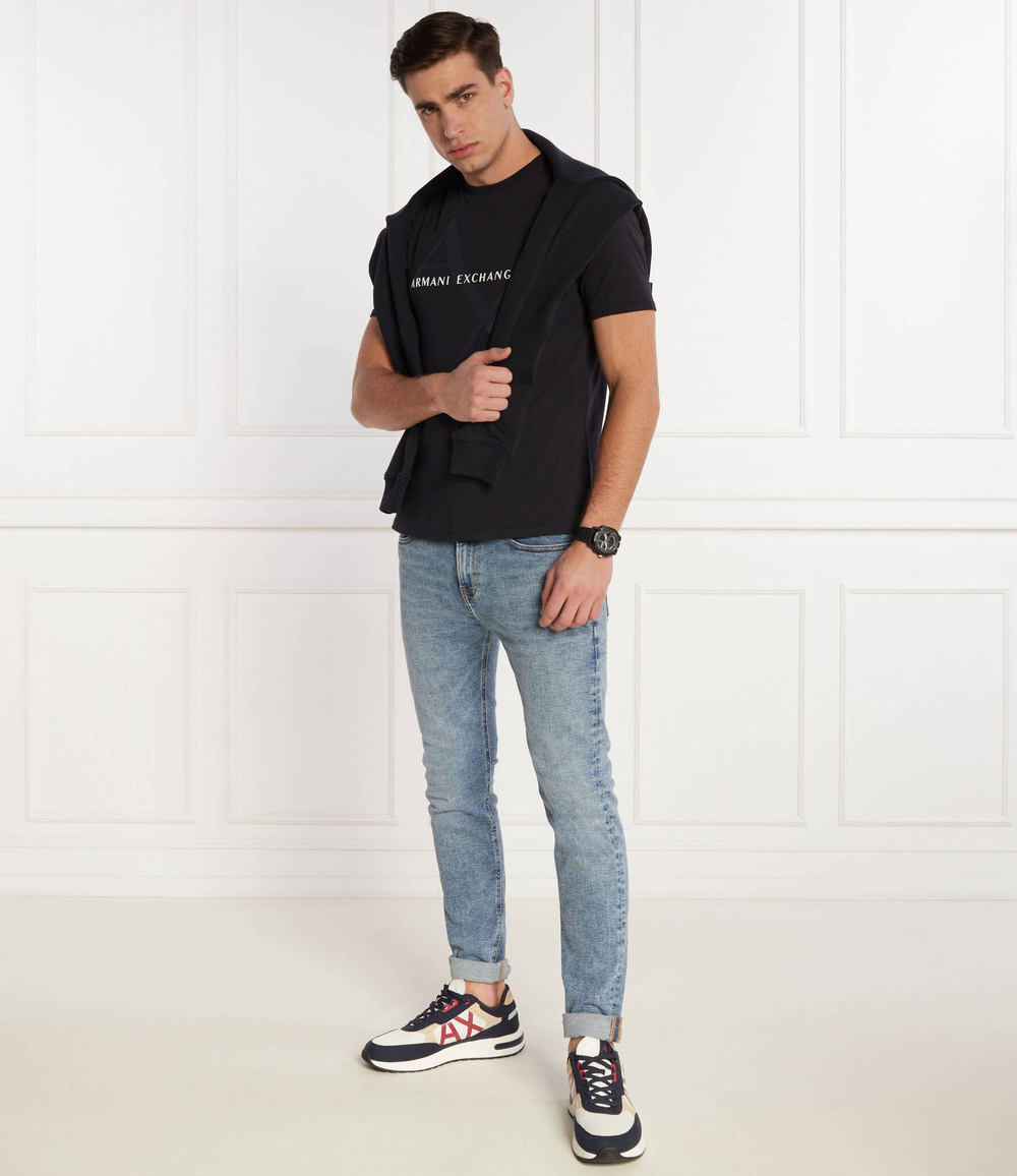 футболка Armani Exchange - темно-синий(8NZT76 Z8H4Z)