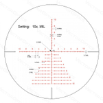 Тактический прицел VectorOptics Continental X8 2-16x44 SFP ED