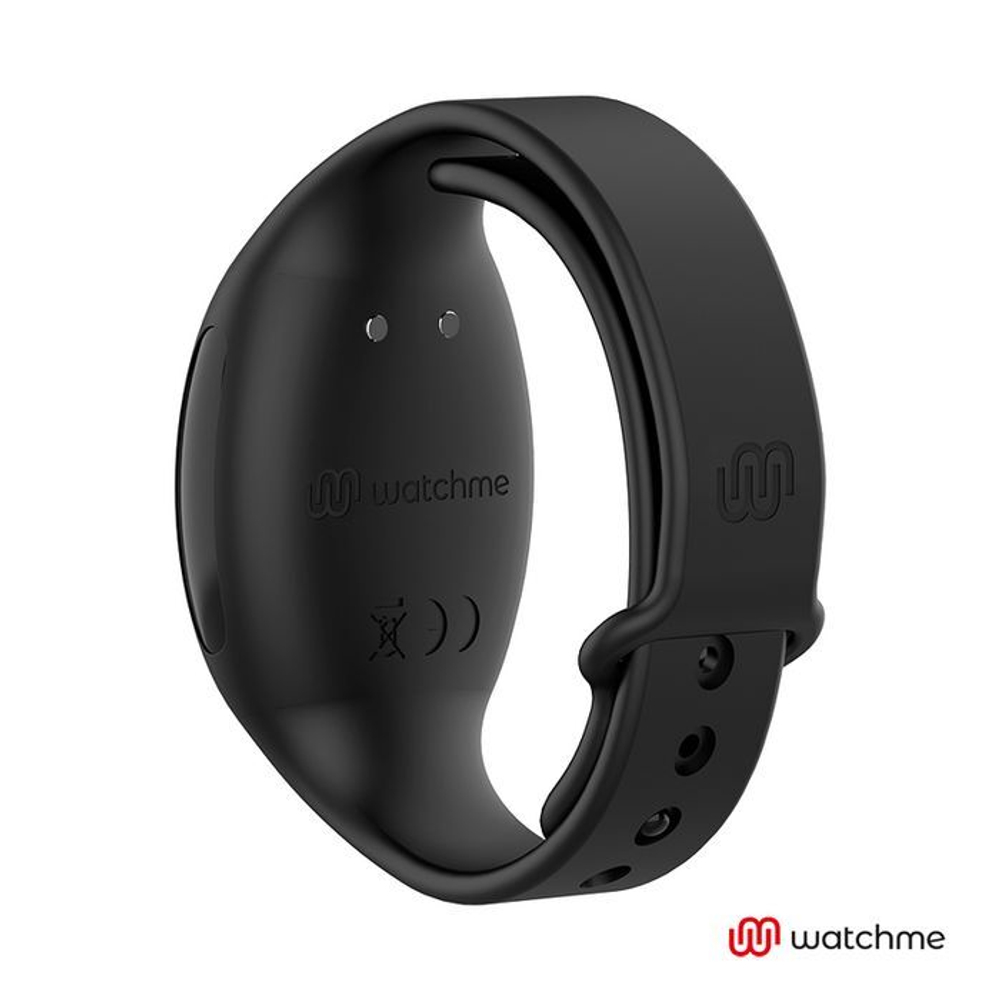 Голубое виброяйцо с черным пультом-часами Wearwatch Egg Wireless Watchme