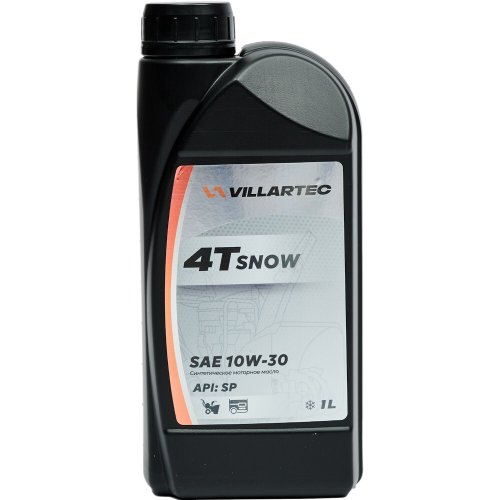 Масло моторное VILLARTEC 4T Snow (SAE 10W-30) 1 л