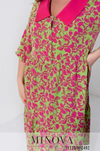 Платье 2492-салатовый Minova