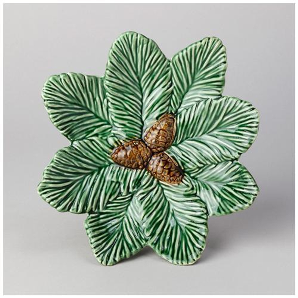 Блюдо "Green pine" 19,6*19,6*4,5 см 145-210 527535