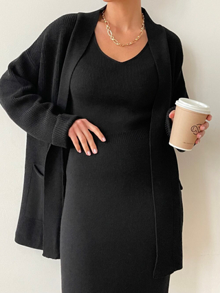 Топ, чёрный