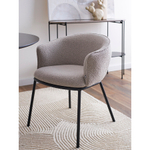 Стул Bergenson Bjorn Paal, букле, серый