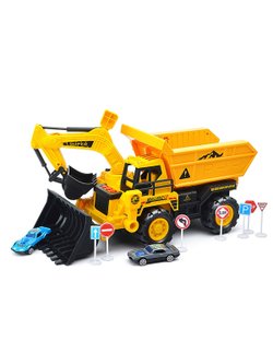 Игровой набор Машинка Катапульта Экскаватор Грейдер (660-S98)